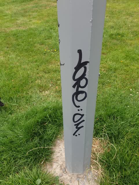 Graffiti, a report photo