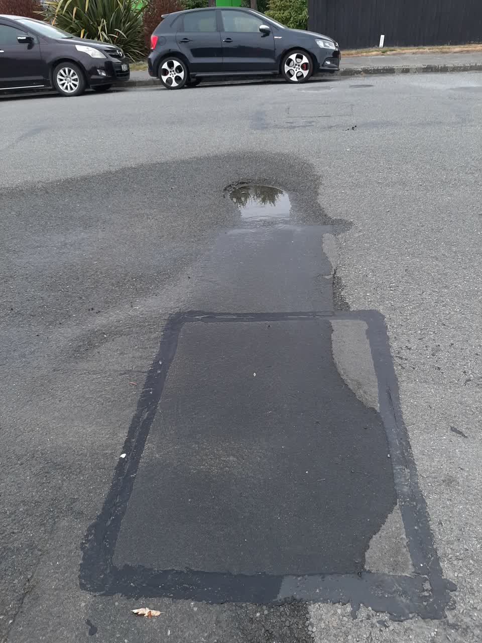 The photograph attached to this water supply report