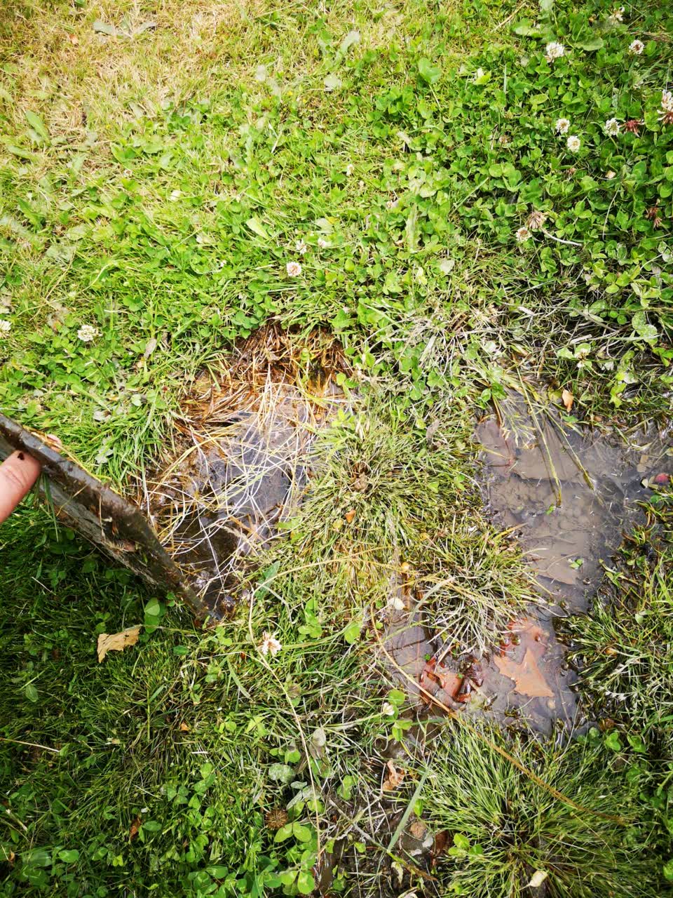 The photograph attached to this water supply report