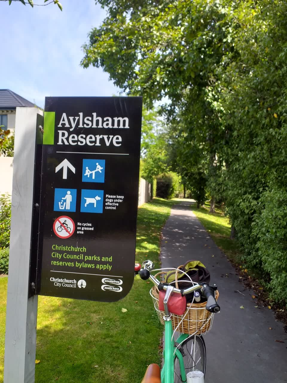 The photograph attached to this parks report