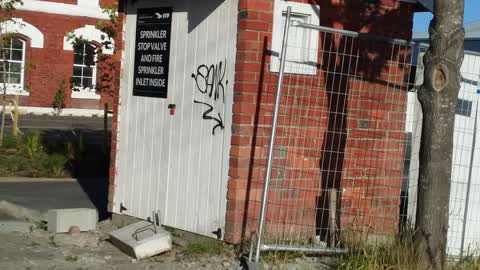 Graffiti, a report photo