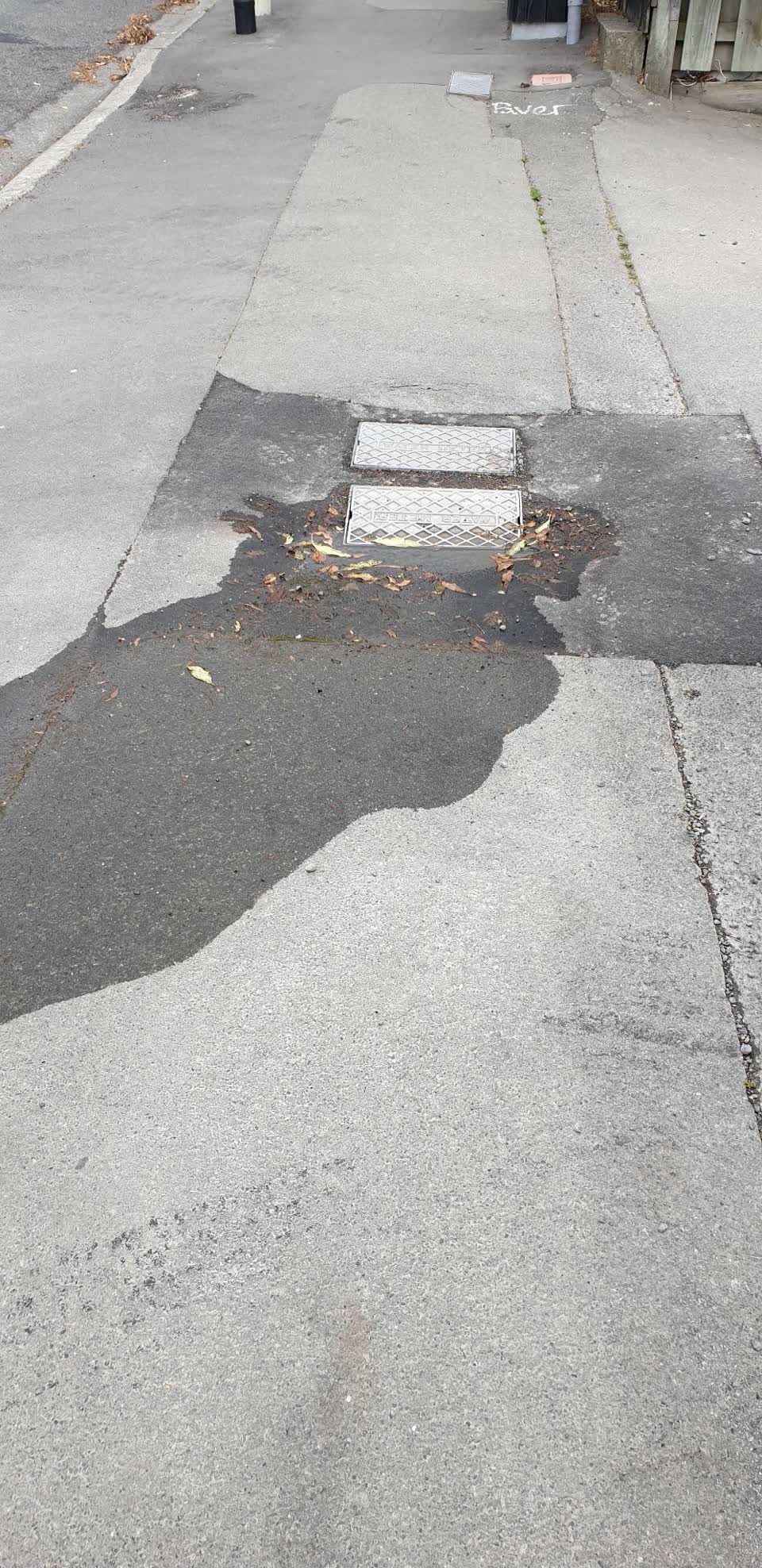 The photograph attached to this water supply report