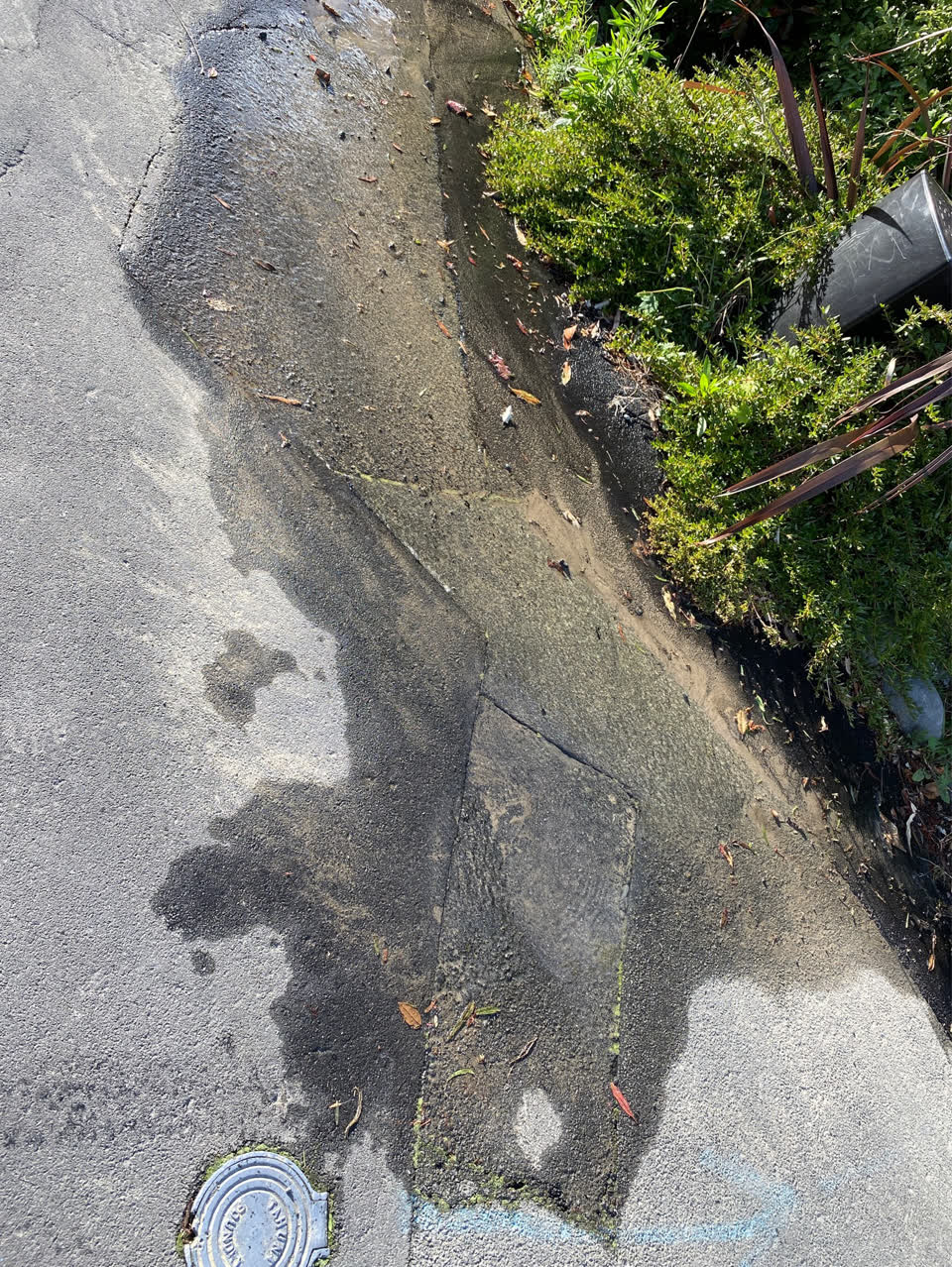 The photograph attached to this water supply report