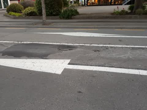 Roading/Streets, a report photo