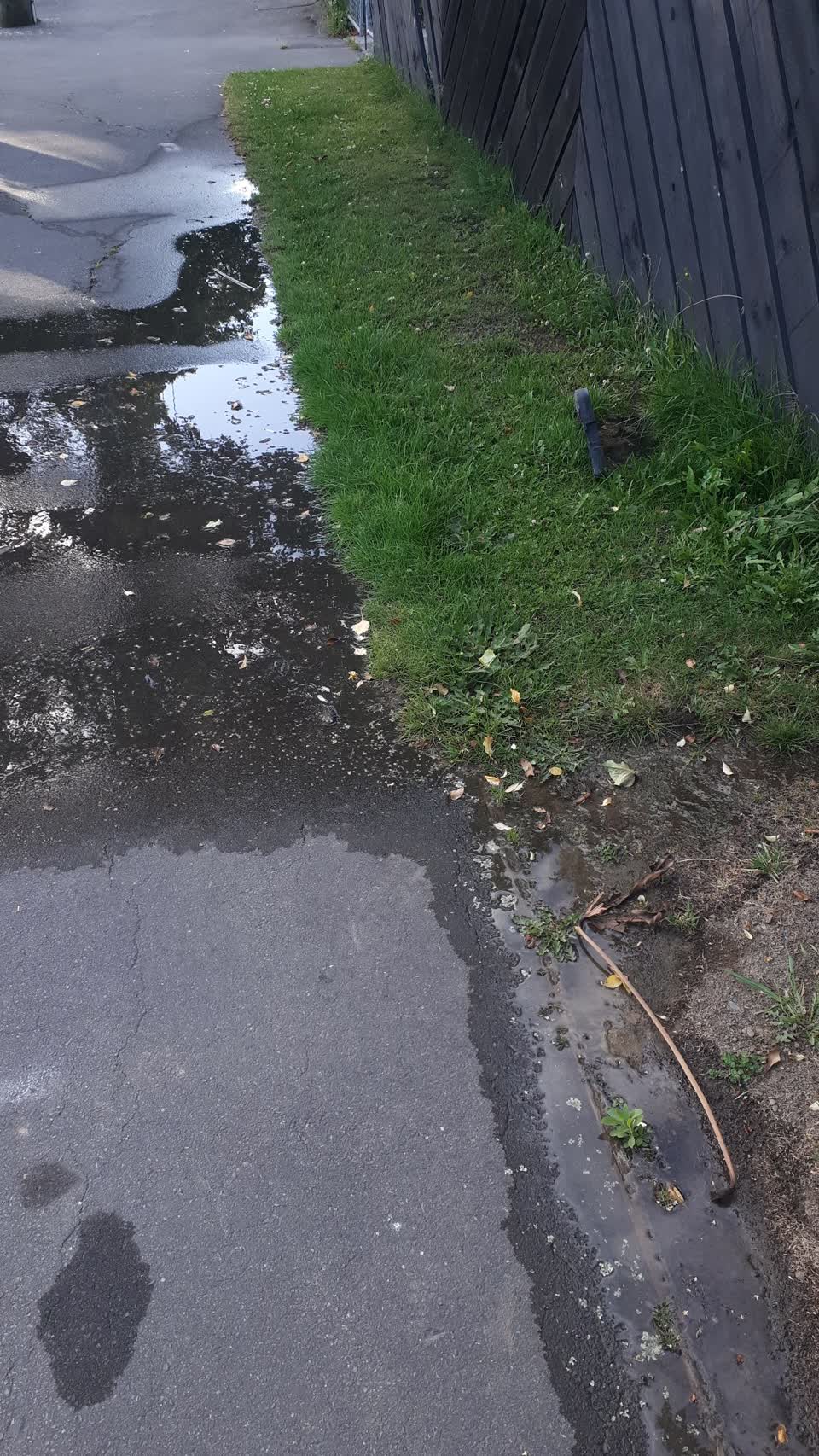 The photograph attached to this water supply report