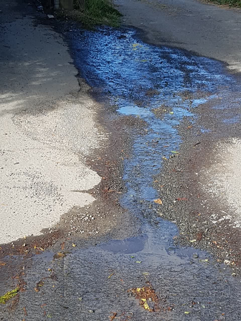 The photograph attached to this water supply report
