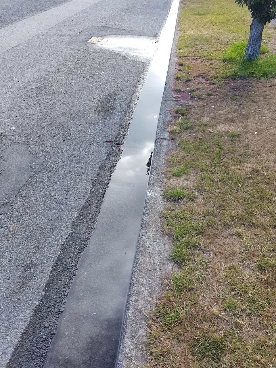 The photograph attached to this water supply report