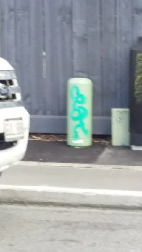 Graffiti, a report photo