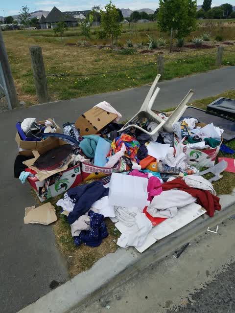 Rubbish/Recycling — a report photo