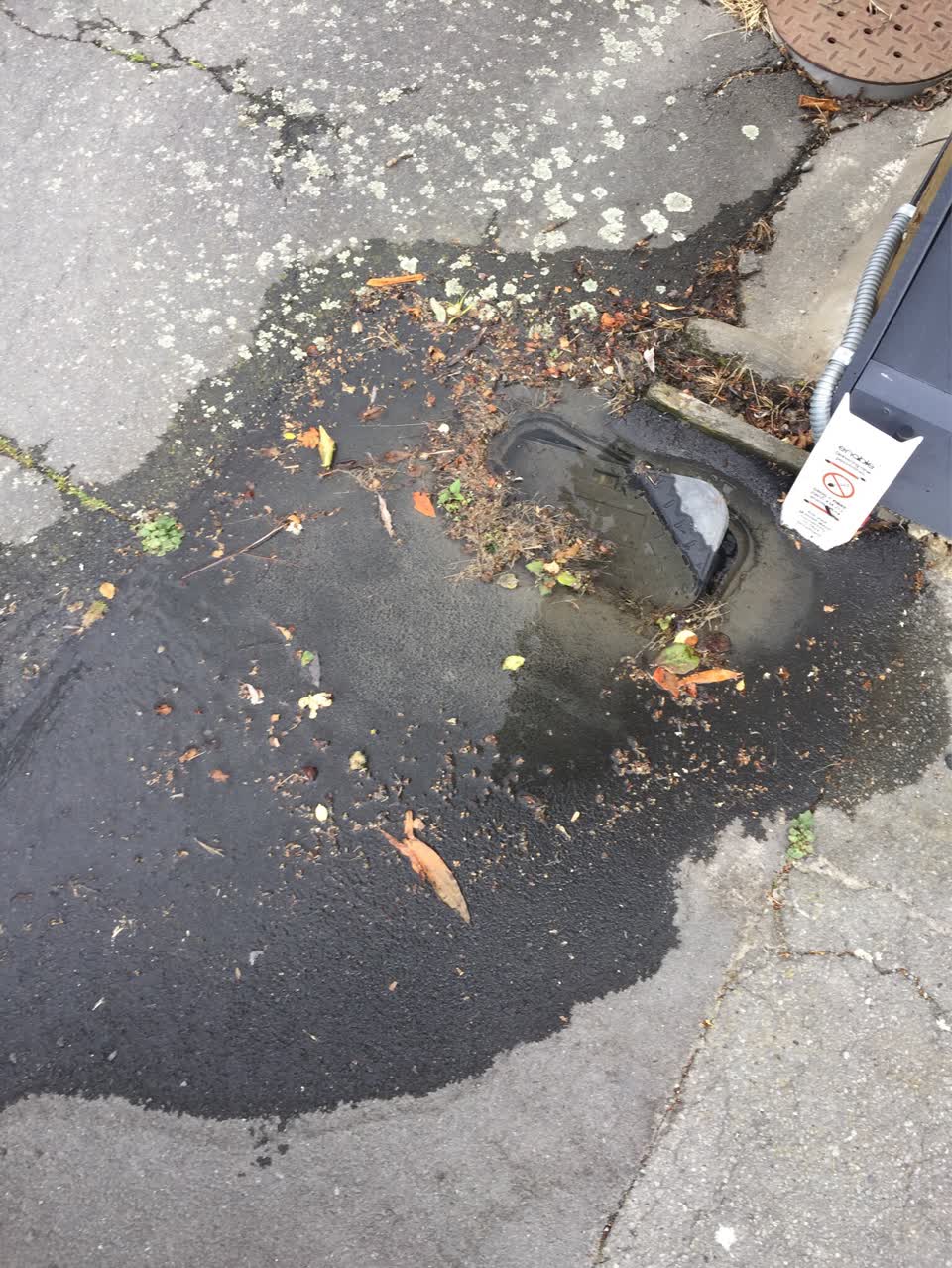 The photograph attached to this water supply report