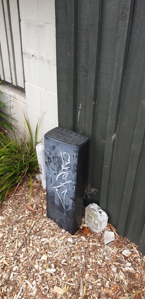 Graffiti, a report photo