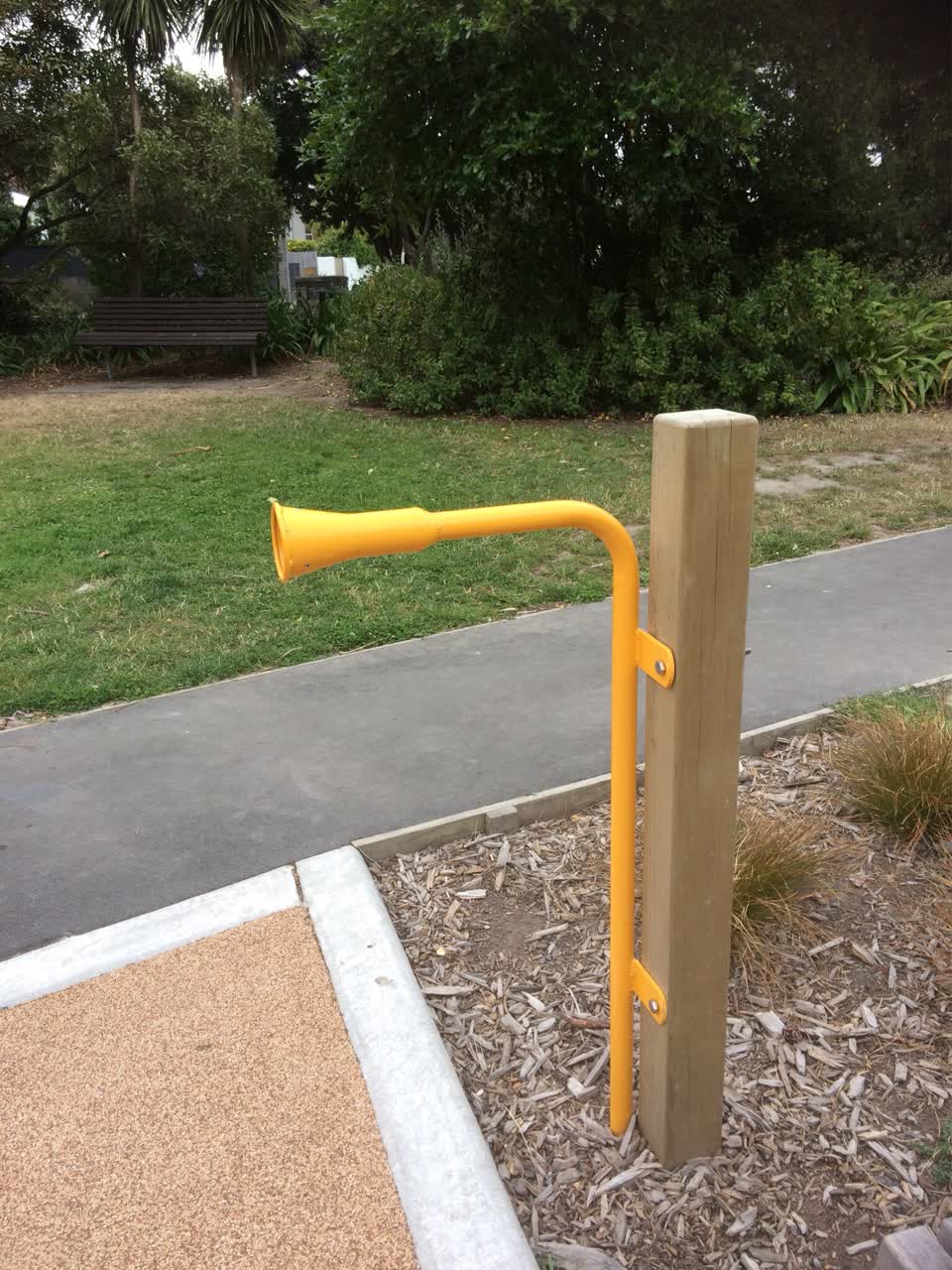 The photograph attached to this parks report