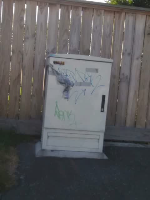 Graffiti, a report photo