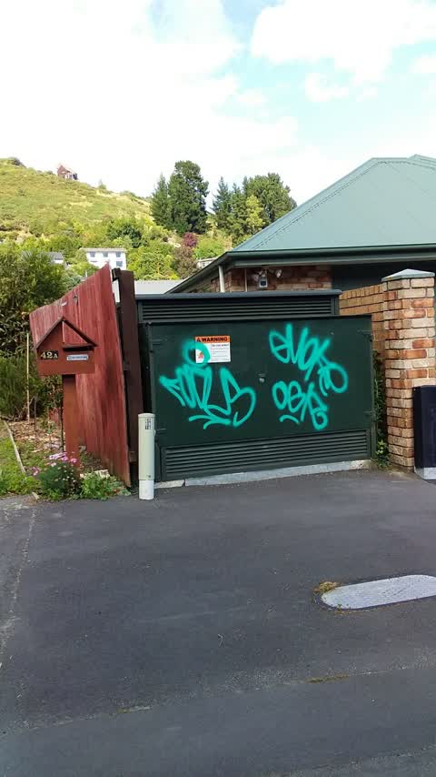 Graffiti, a report photo