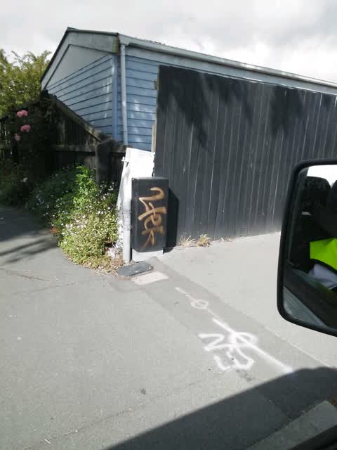 Graffiti, a report photo