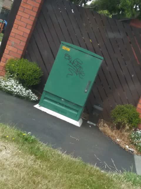 Graffiti, a report photo