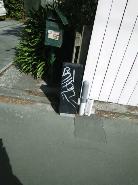 Graffiti, a report photo