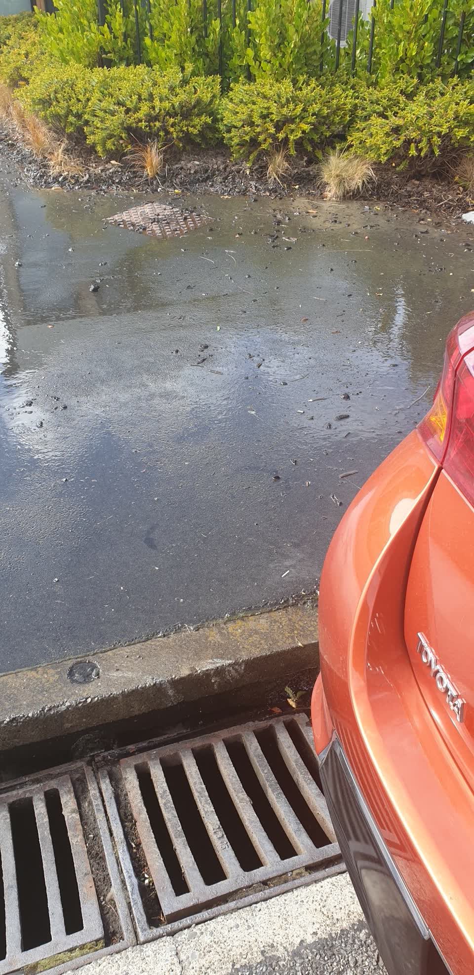 The photograph attached to this water supply report