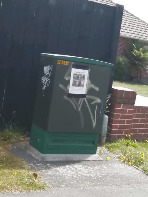 Graffiti, a report photo