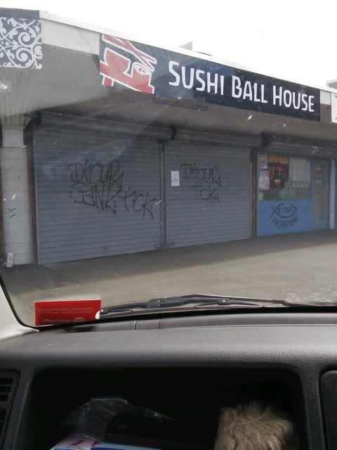 Graffiti, a report photo