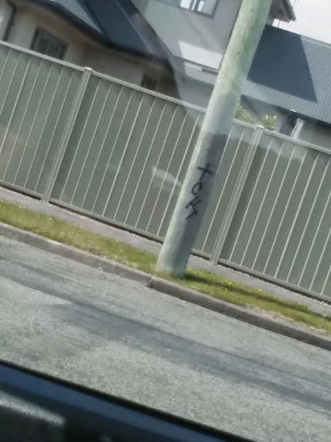 Graffiti, a report photo