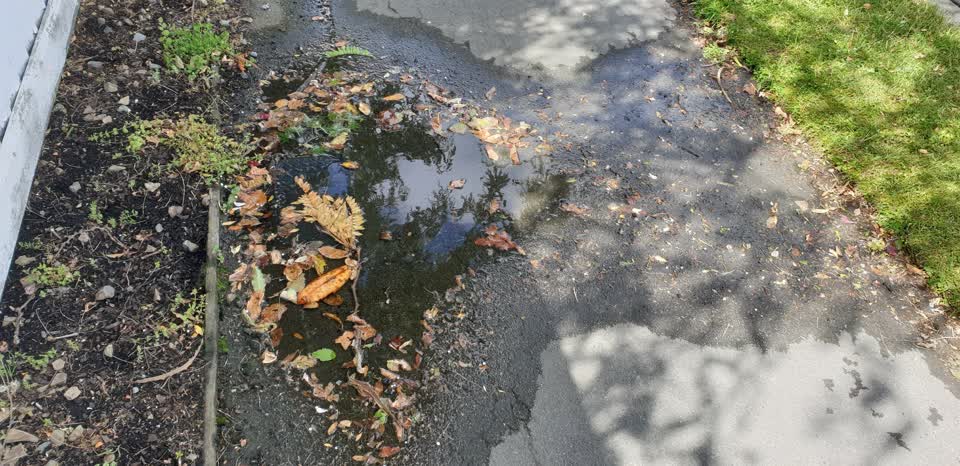 The photograph attached to this water supply report