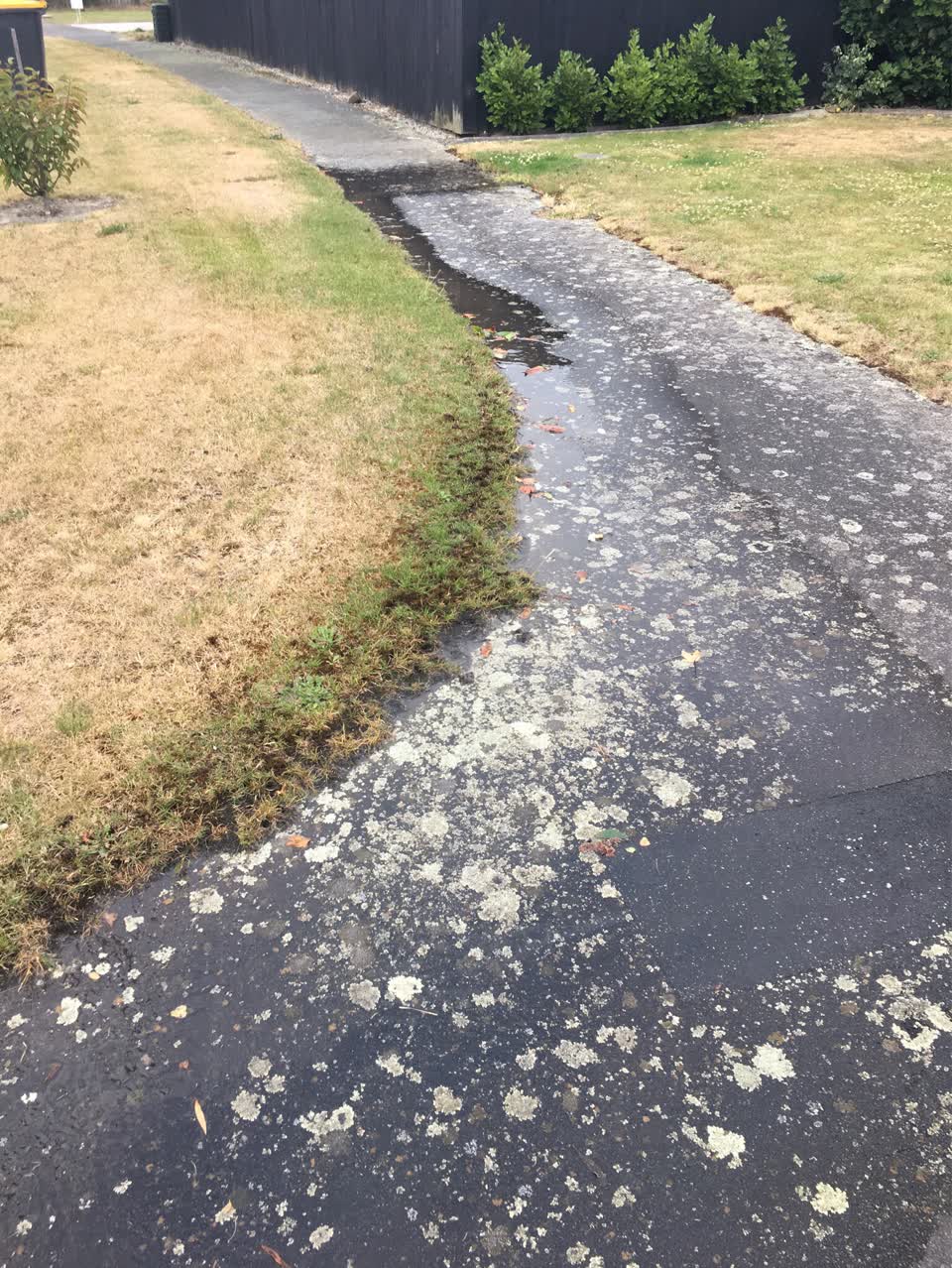 The photograph attached to this water supply report
