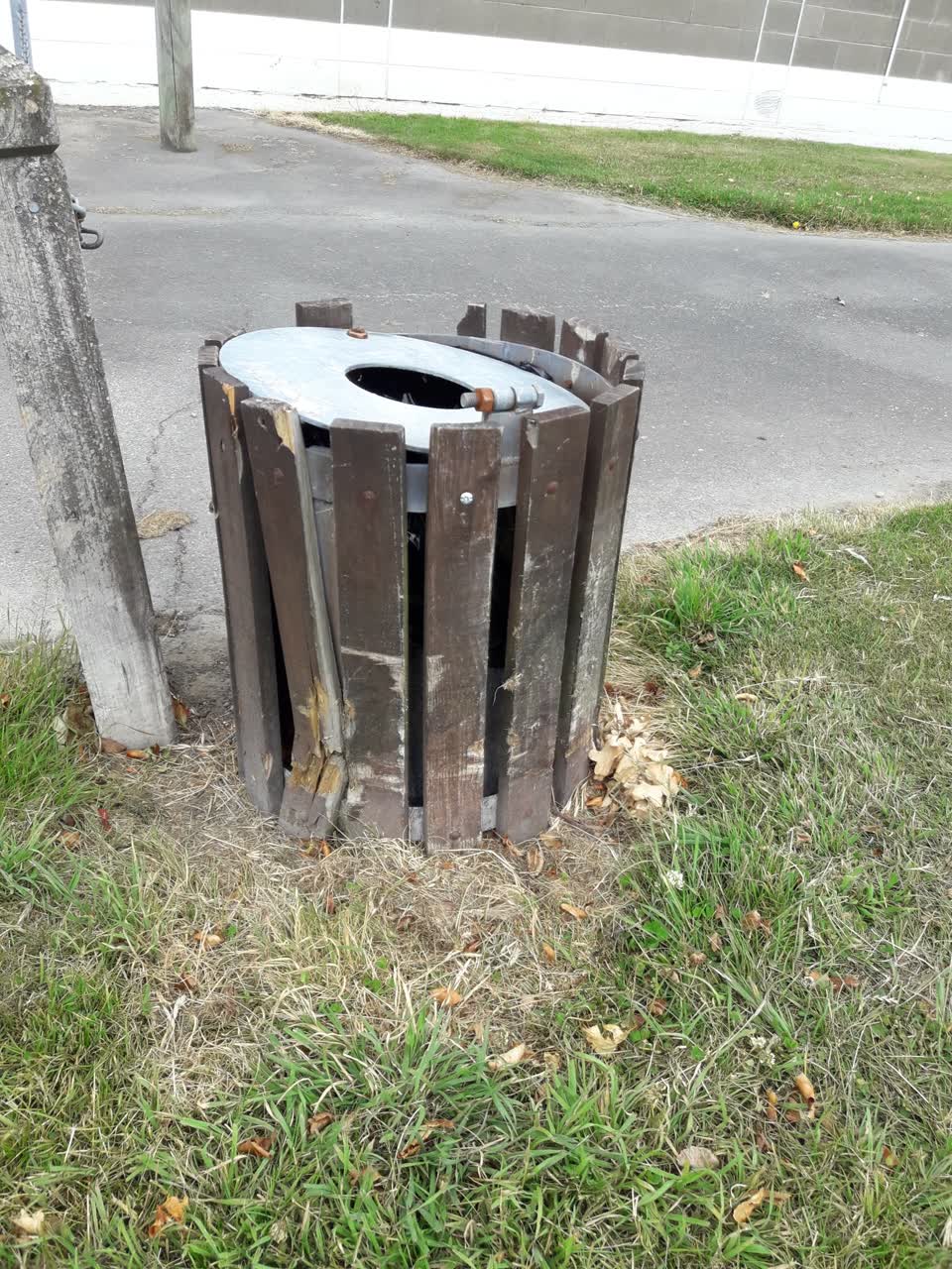 The photograph attached to this parks report