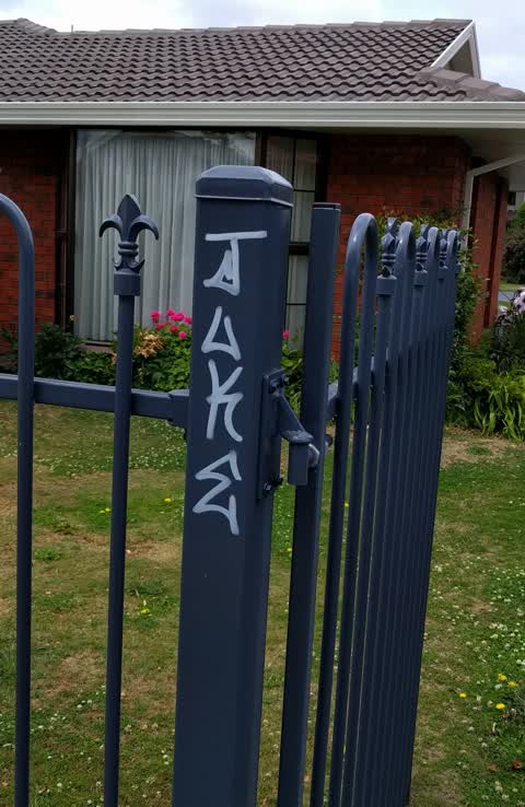 Graffiti, a report photo