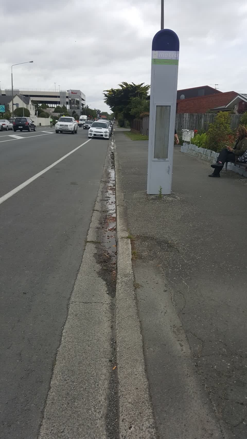 The photograph attached to this water supply report