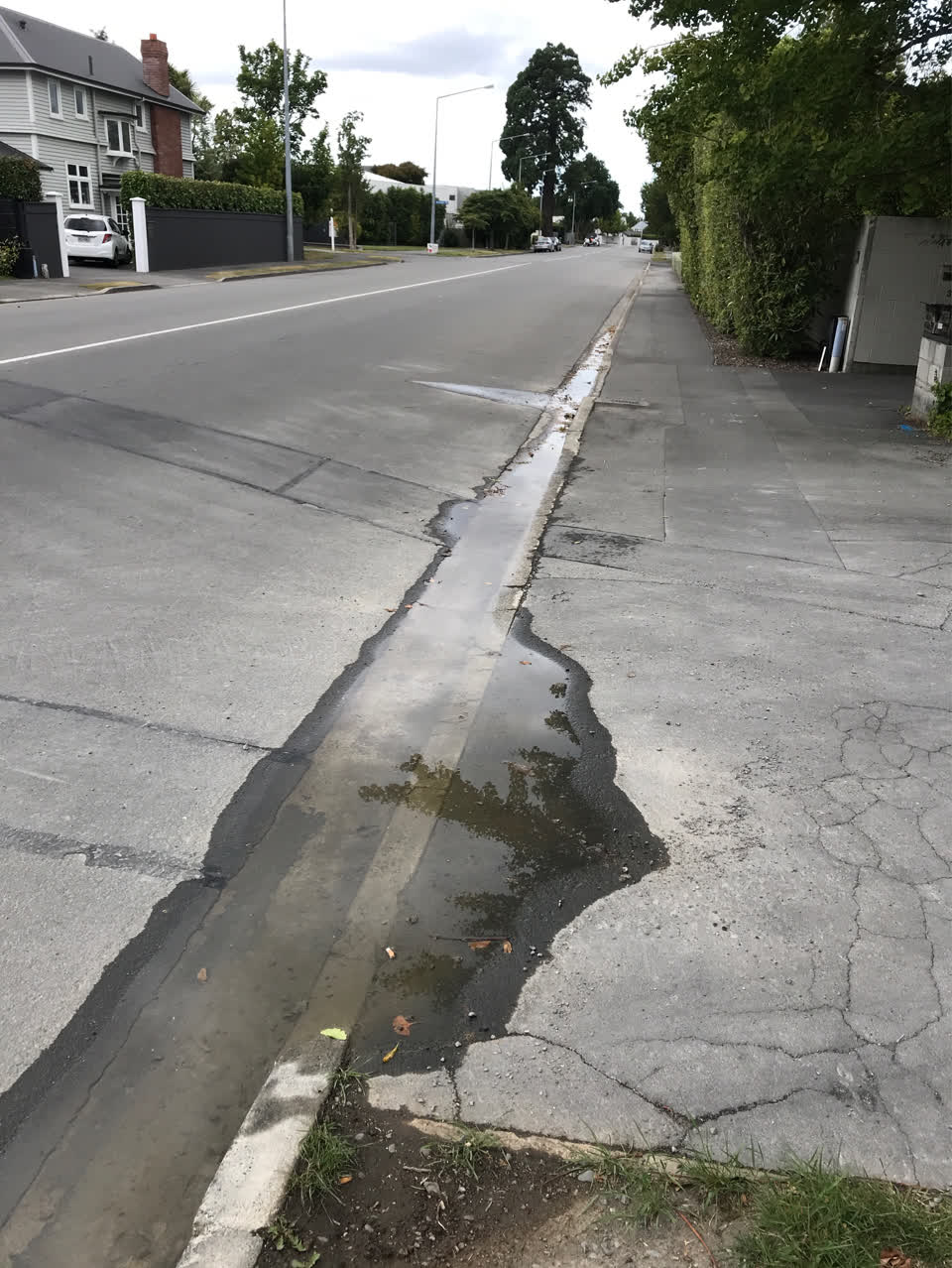 The photograph attached to this water supply report