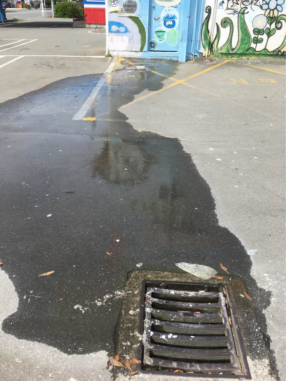 The photograph attached to this water supply report