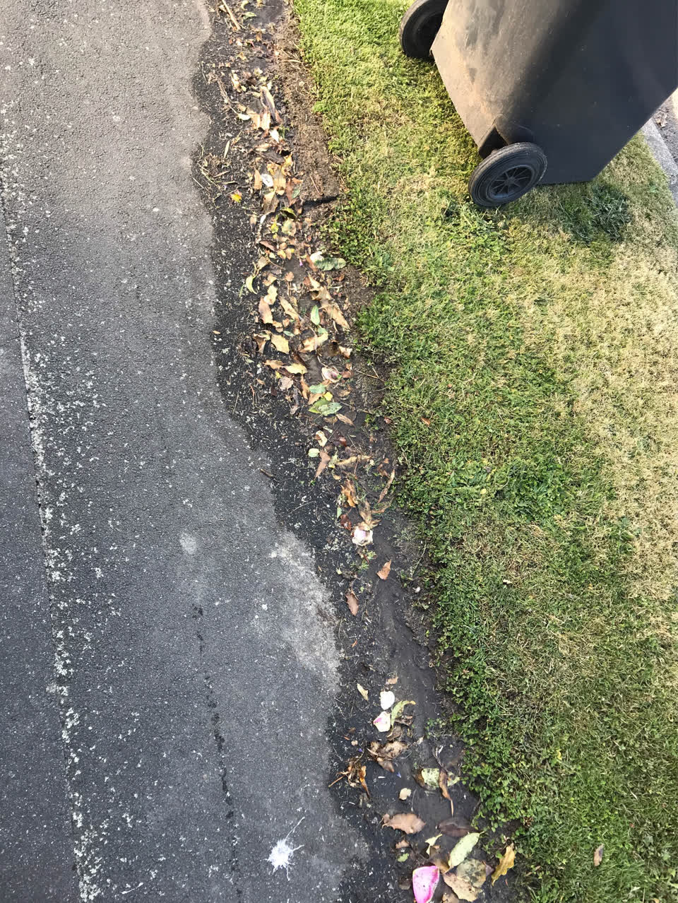 The photograph attached to this wastewater/stormwater report