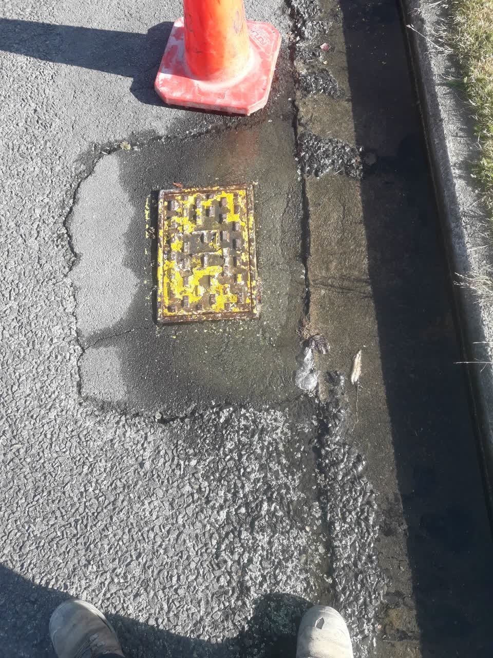 The photograph attached to this water supply report