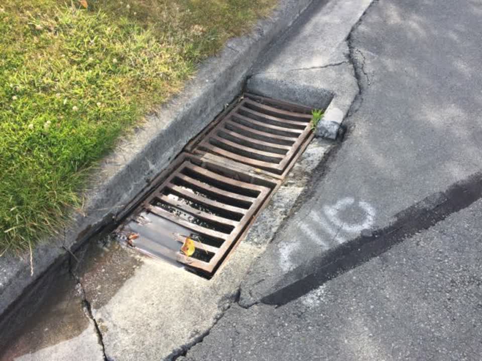 The photograph attached to this wastewater/stormwater report