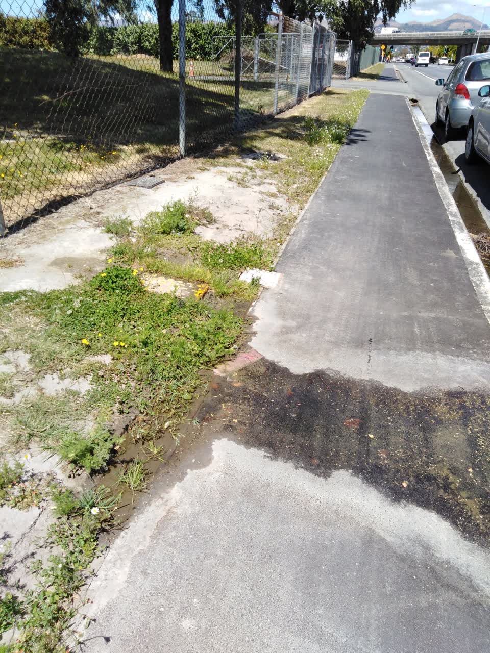 The photograph attached to this water supply report