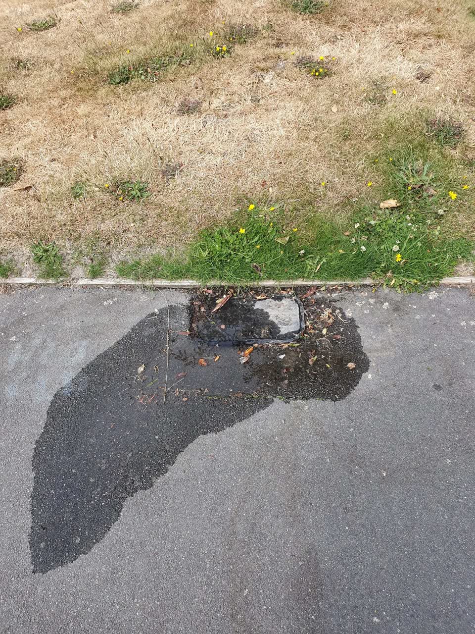 The photograph attached to this water supply report