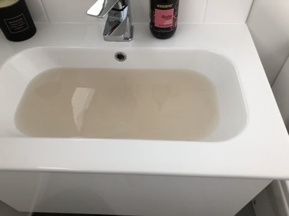 The photograph attached to this water supply report