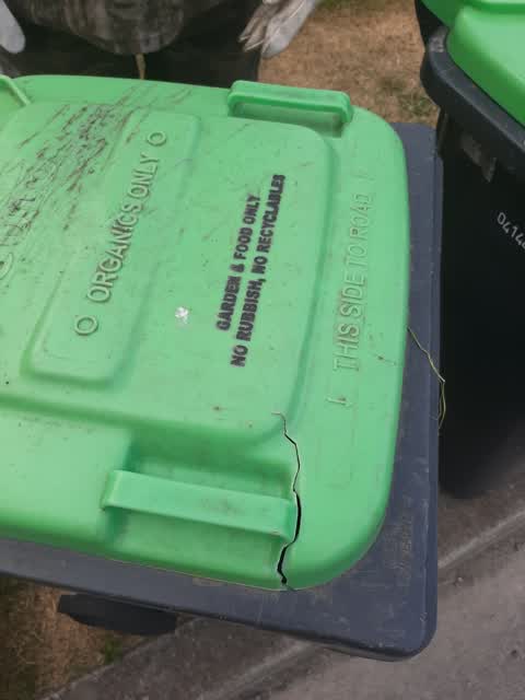 Rubbish/Recycling, a report photo
