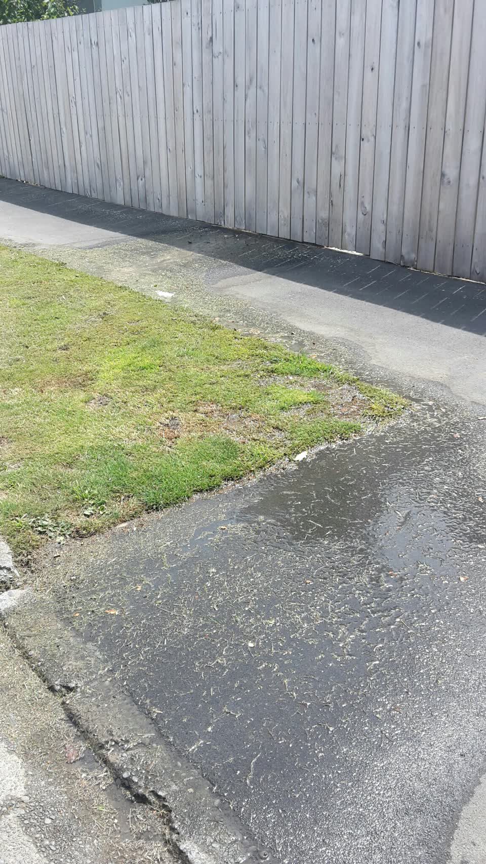 The photograph attached to this water supply report