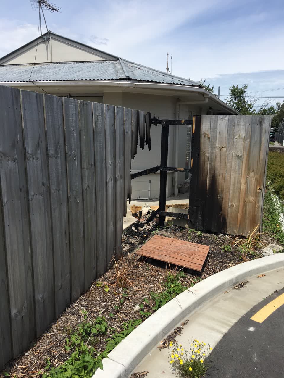 The photograph attached to this parks report