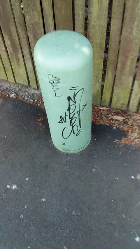 Graffiti, a report photo