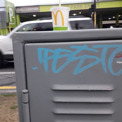 Graffiti, a report photo
