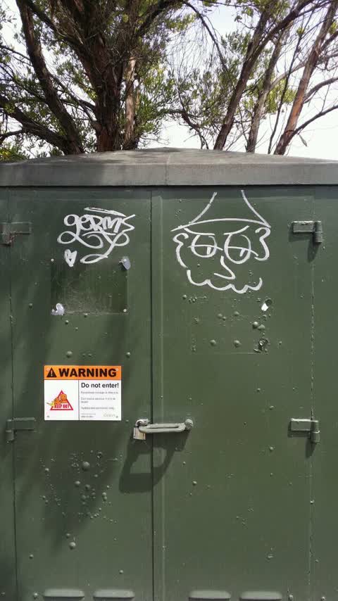 Graffiti, a report photo