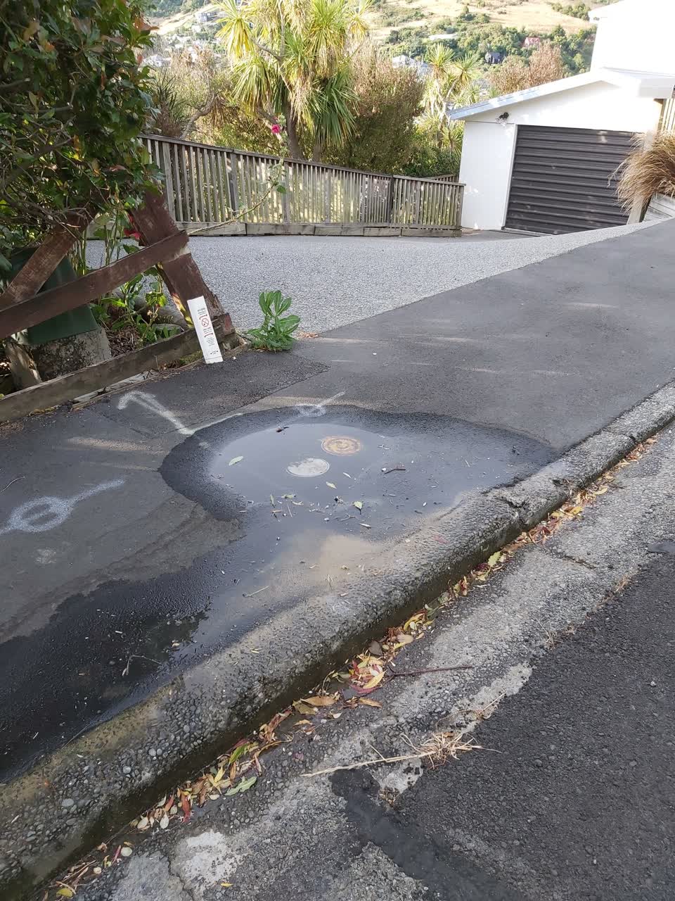 The photograph attached to this water supply report