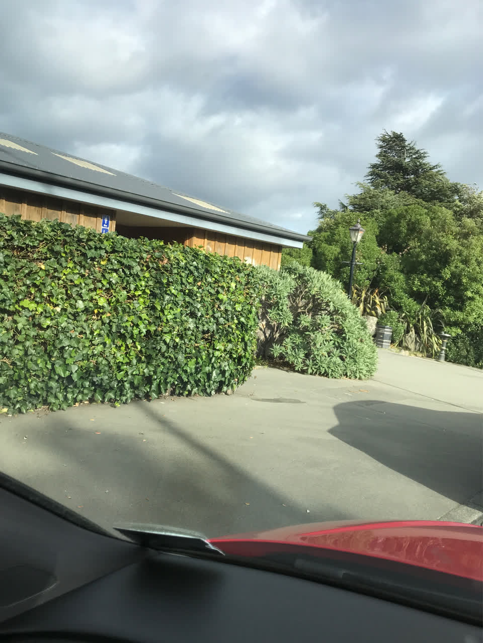 The photograph attached to this parks report