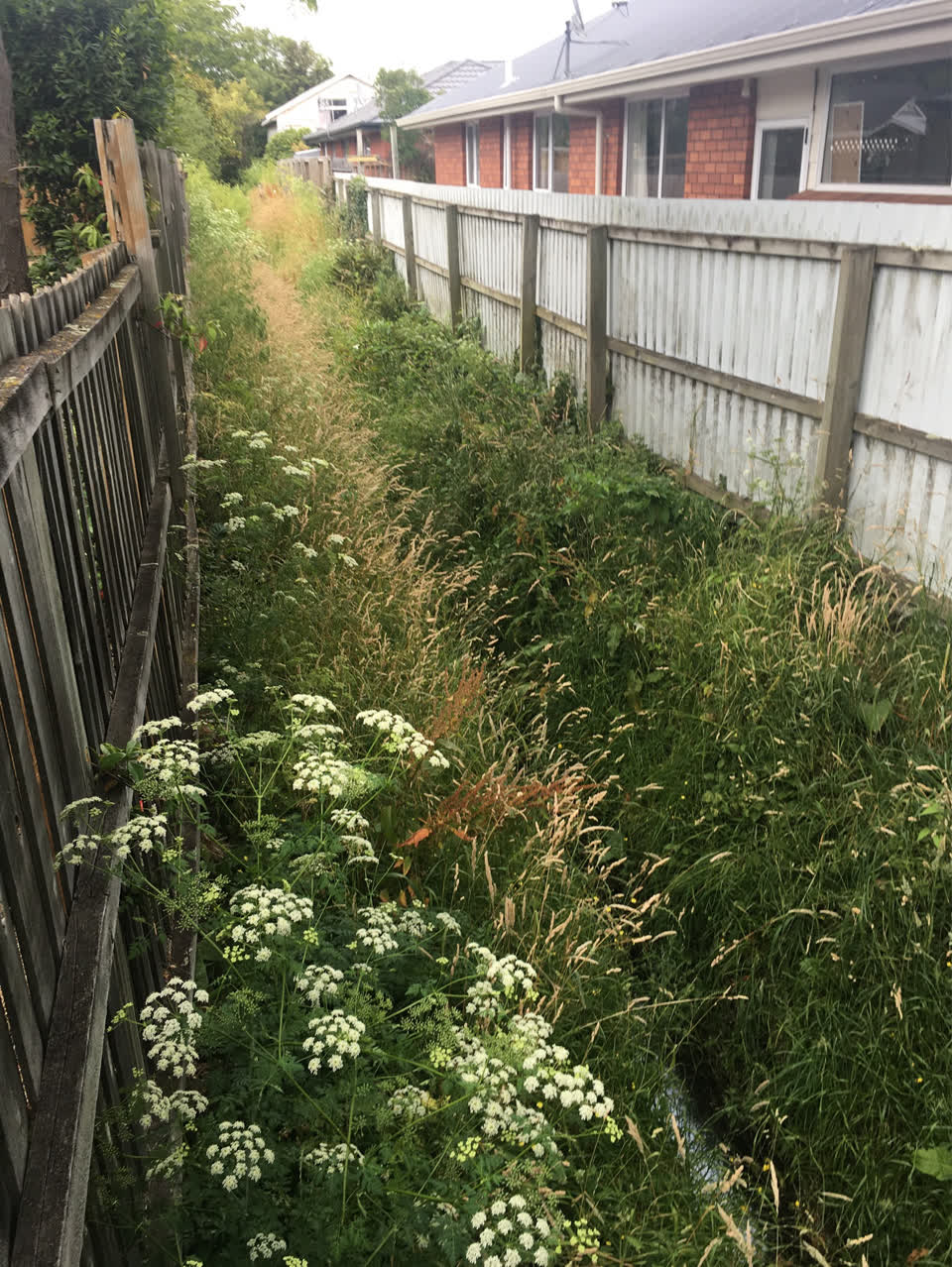 The photograph attached to this wastewater/stormwater report