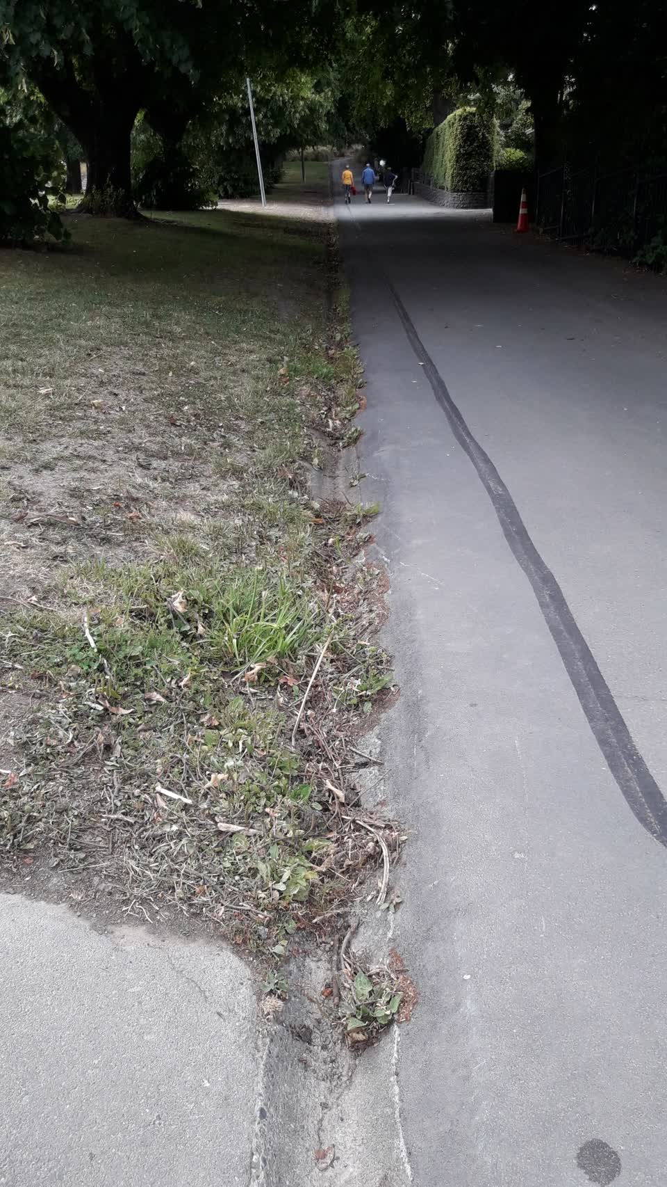 The photograph attached to this wastewater/stormwater report