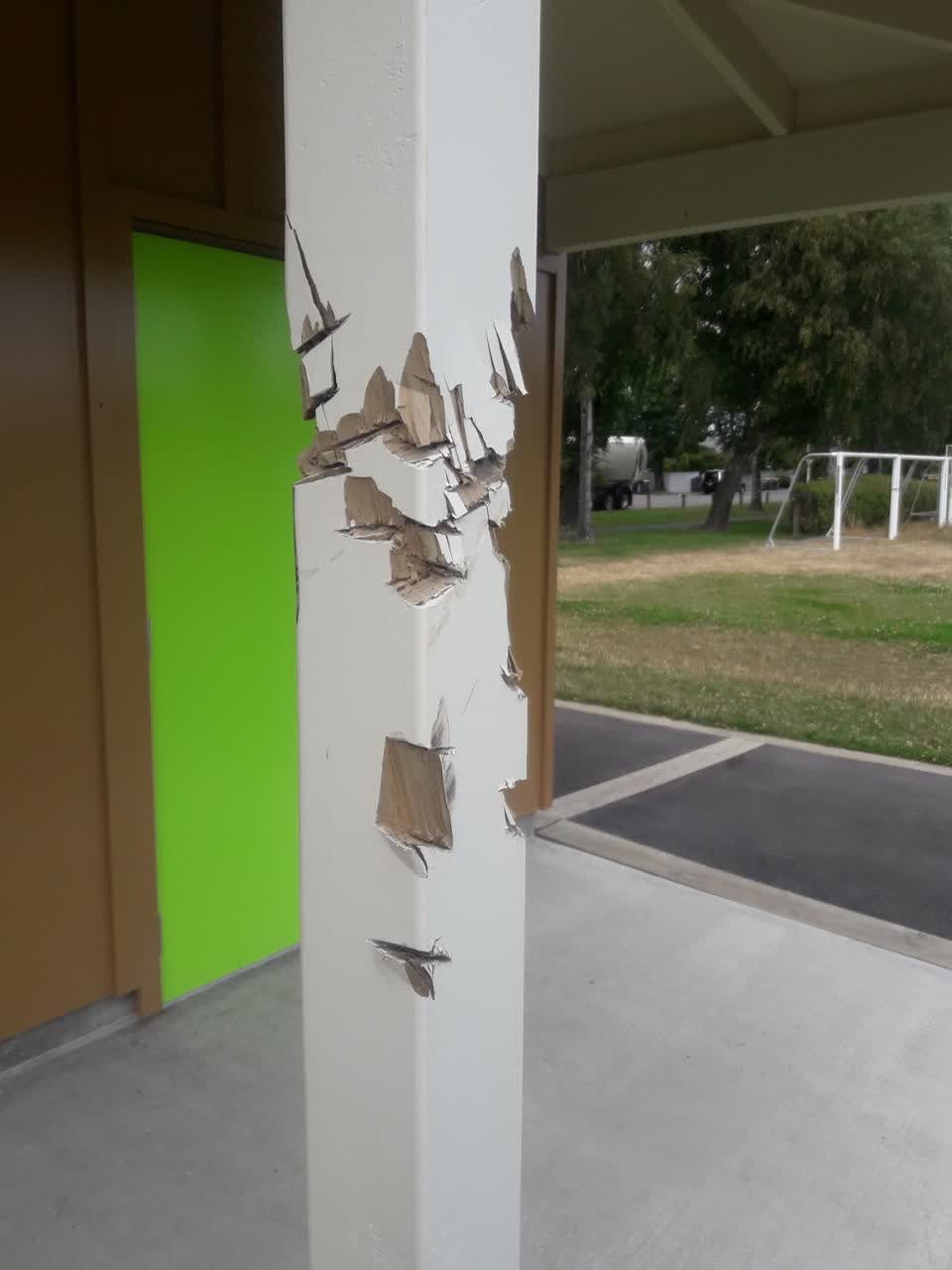 The photograph attached to this parks report