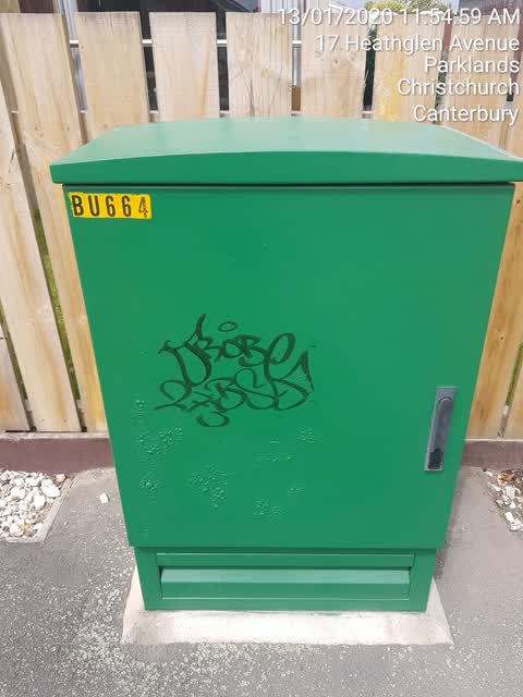 Graffiti, a report photo